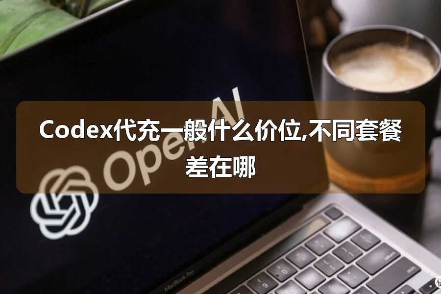 Codex代充一般什么价位,不同套餐差在哪